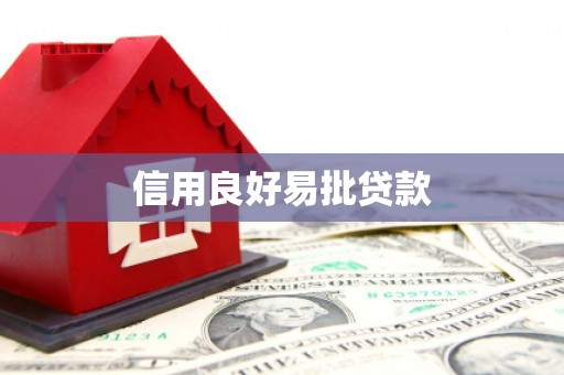 保亭信用良好易批贷款