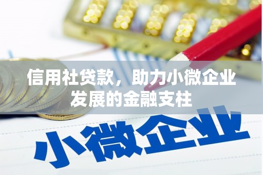 咸宁信用社贷款，助力小微企业发展的金融支柱