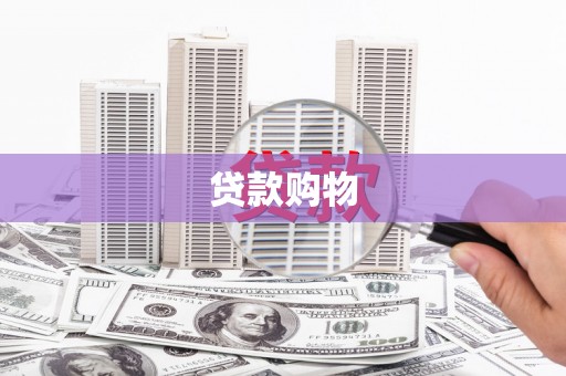 上街贷款购物