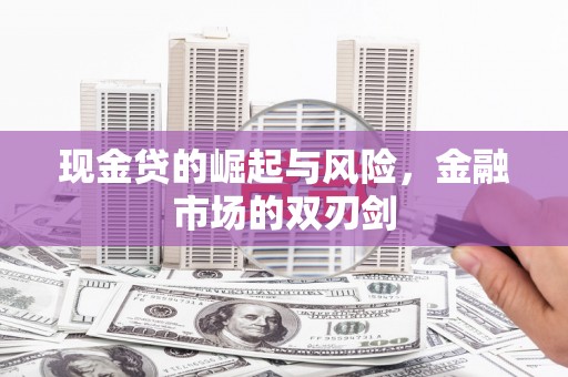 张家港现金贷的崛起与风险，金融市场的双刃剑