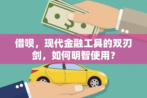 金阳借呗，现代金融工具的双刃剑，如何明智使用？