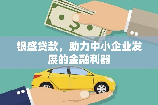 汝阳银盛贷款，助力中小企业发展的金融利器