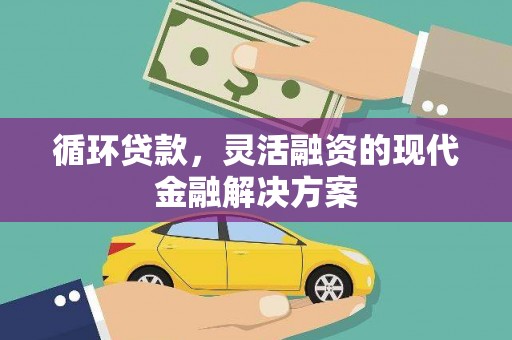 六枝循环贷款，灵活融资的现代金融解决方案