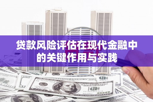 泸县贷款风险评估在现代金融中的关键作用与实践