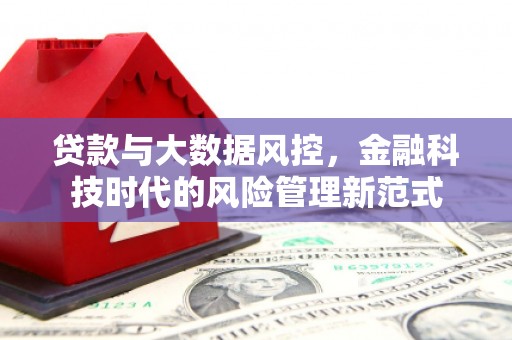 孙吴贷款与大数据风控，金融科技时代的风险管理新范式