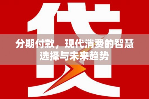 盐源分期付款，现代消费的智慧选择与未来趋势