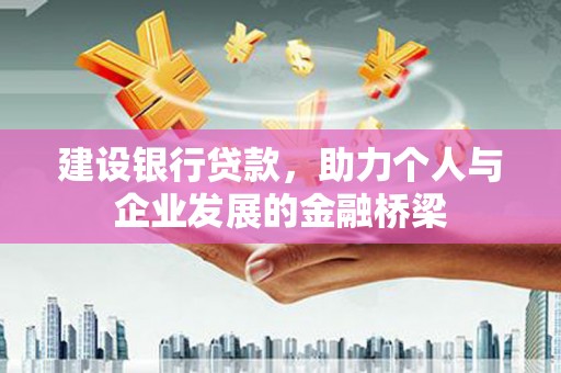 分宜建设银行贷款，助力个人与企业发展的金融桥梁