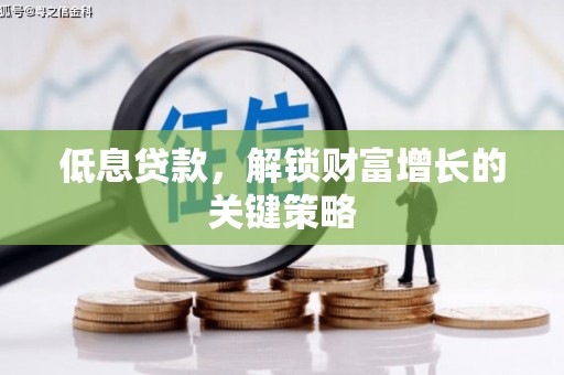 陆川低息贷款，解锁财富增长的关键策略