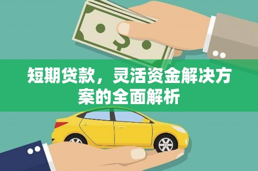 嵊州短期贷款，灵活资金解决方案的全面解析