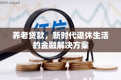 卢氏养老贷款，新时代退休生活的金融解决方案