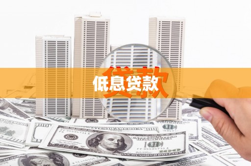 江东低息贷款