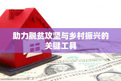 五河助力脱贫攻坚与乡村振兴的关键工具