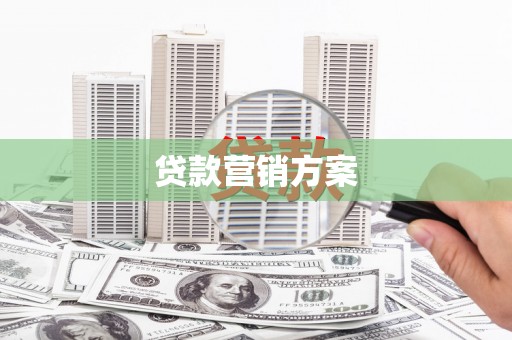 信州贷款营销方案
